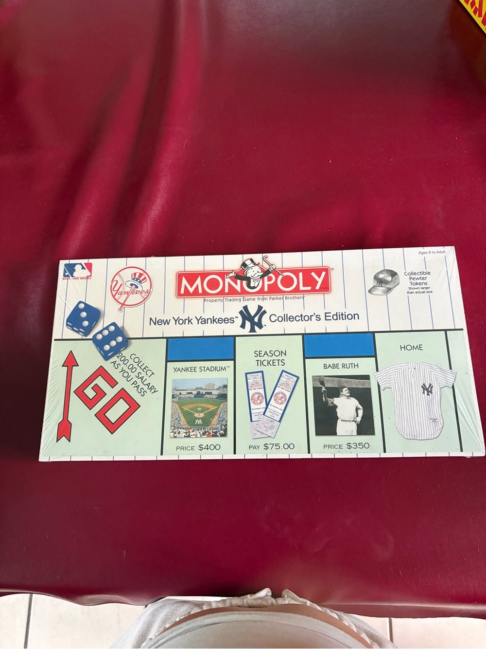 Monopoly New York Yankees Collector's Edition 2001